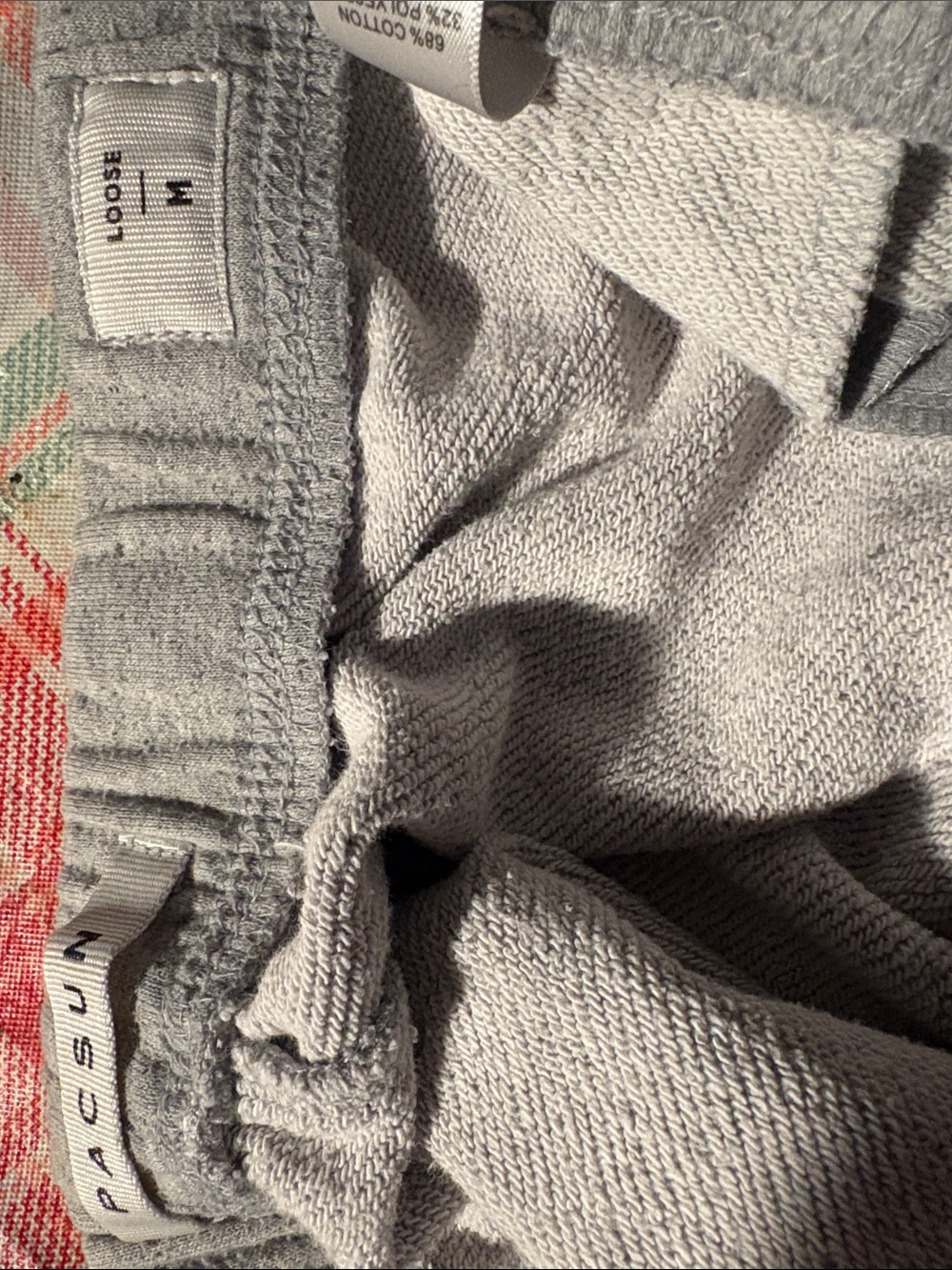 PacSun Fleece Gray Sweat Shorts - Picture 4 of 5
